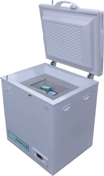TempArmour PCM Freezer - open