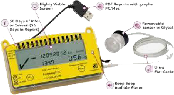 Fridge-tag 2L (for Fridge) Data Logger